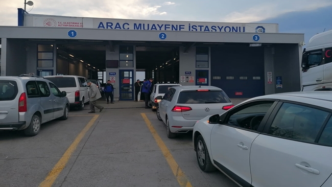 ARAÃ‡ MUAYENESÄ°NDE  YILSONU YOÄžUNLUÄžU!